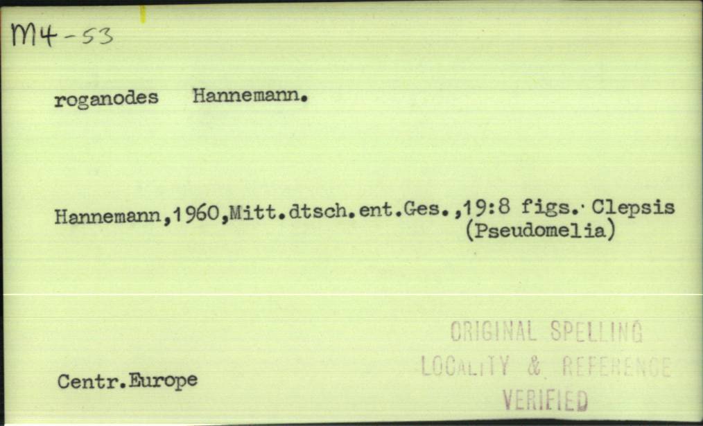 front of card